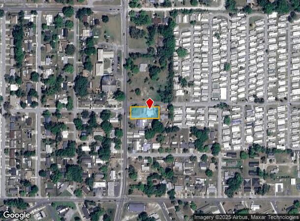 6106 12Th St, Zephyrhills, FL Parcel Map