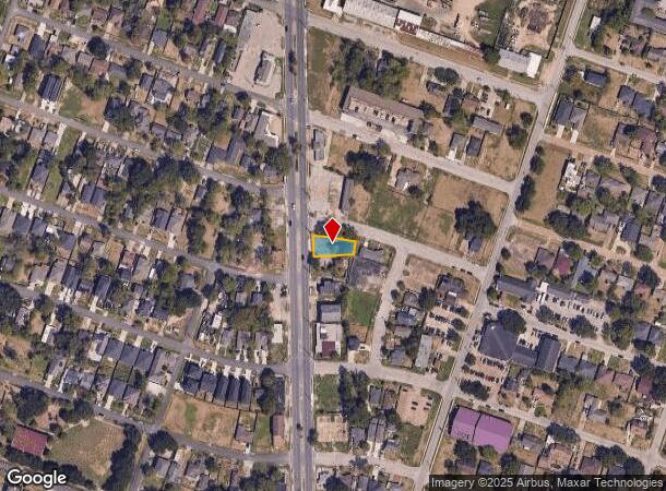  7801 Cullen Blvd, Houston, TX Parcel Map