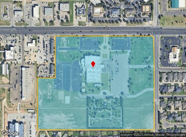 6111 82Nd St, Lubbock, TX Parcel Map