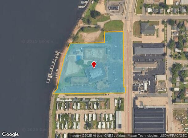  1835 Rose St, La Crosse, WI Parcel Map