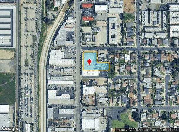  10158 Canoga Ave, Chatsworth, CA Parcel Map