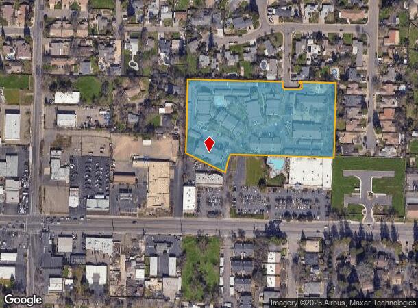 4033 Mcclain Way, Carmichael, CA Parcel Map