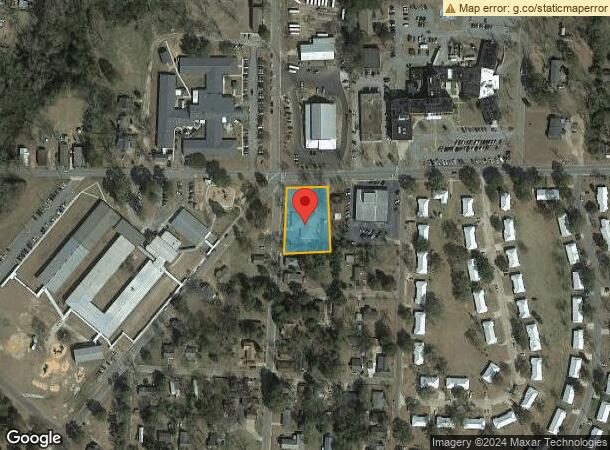  831 W Washington St, Eufaula, AL Parcel Map