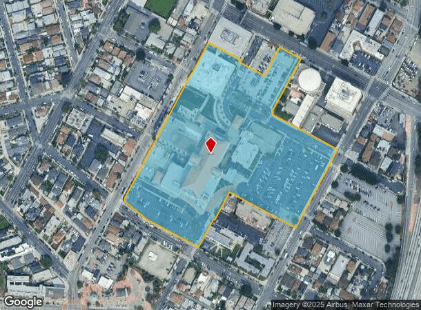  1720 E Cesar E Chavez Ave, Los Angeles, CA Parcel Map