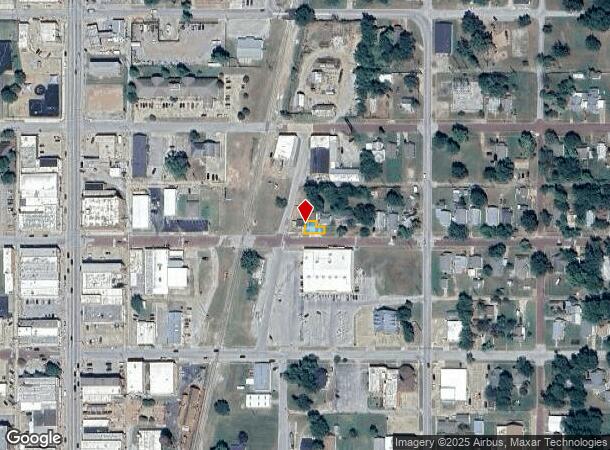 201 E 8Th Ave, Bristow, OK Parcel Map