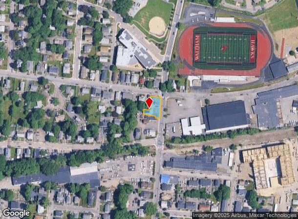 140 Bacon St, Waltham, MA Parcel Map