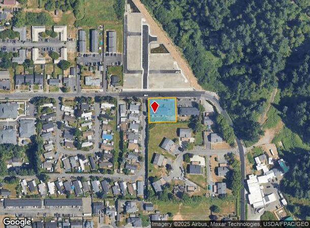 15818 Elm St E, Sumner, WA Parcel Map