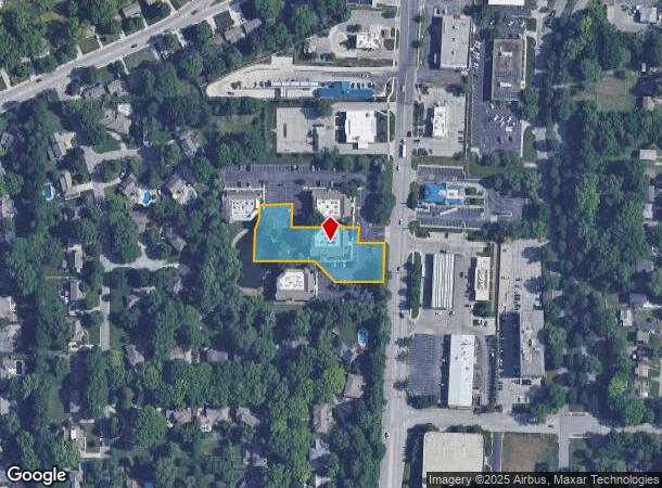 8012 State Line Rd, Prairie Village, KS Parcel Map