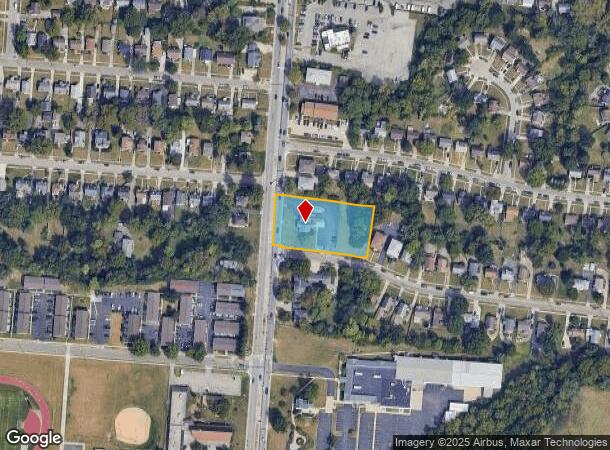  7030 Hamilton Ave, Cincinnati, OH Parcel Map