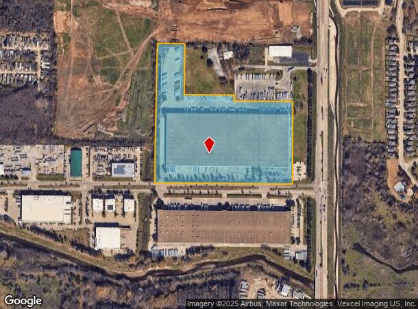 730 E Trinity Blvd, Grand Prairie, TX Parcel Map