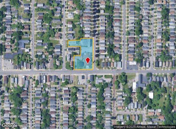  1520 E Delavan Ave, Buffalo, NY Parcel Map