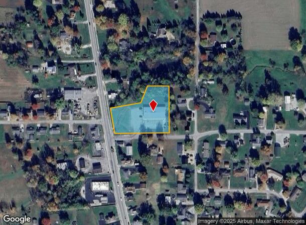 115 Olive St, Osgood, IN Parcel Map