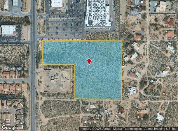 2885 S Houghton Rd, Tucson, AZ Parcel Map