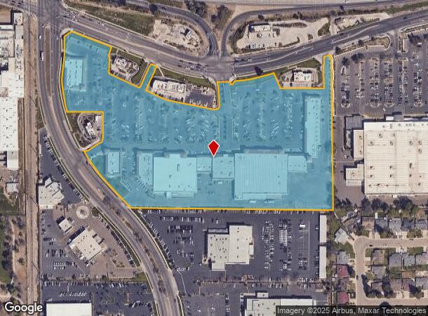  1500 E Noble Ave, Visalia, CA Parcel Map