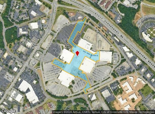  700 Haywood Rd, Greenville, SC Parcel Map