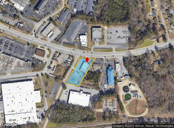 1728 Bush River Rd, Columbia, SC Parcel Map