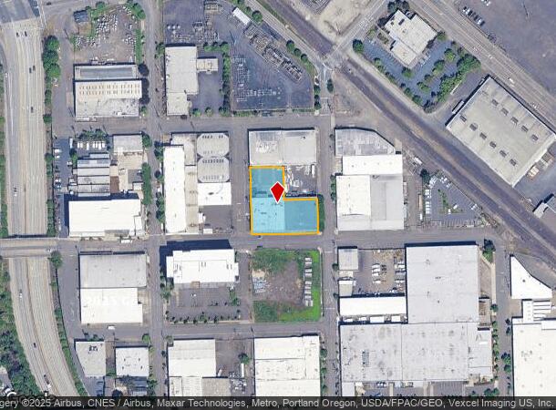 2121 Nw York St, Portland, OR Parcel Map