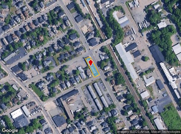  792 N Montello St, Brockton, MA Parcel Map