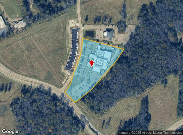 104 Burney Dr, Flowood, MS Parcel Map