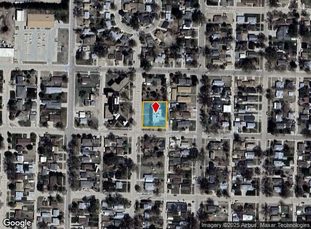  1201 W 4Th St, Mc Cook, NE Parcel Map