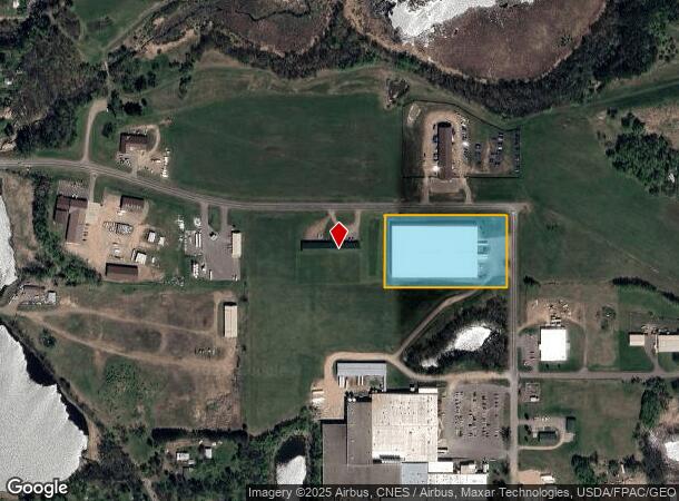  1115 N Industrial Rd, Mora, MN Parcel Map