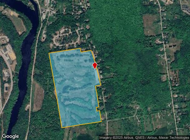 321 Prospect St, Franklin, NH Parcel Map