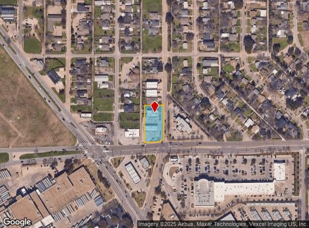 4415 W Mockingbird Ln, Dallas, TX Parcel Map