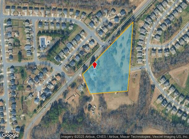 10715 Shopton Rd W, Charlotte, NC Parcel Map