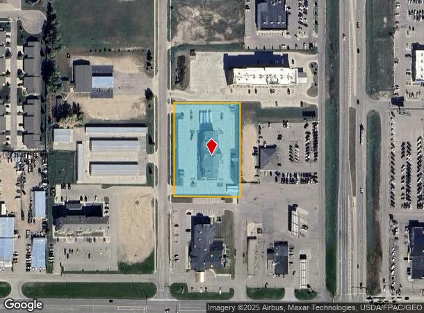3501 4Th St Sw, Minot, ND Parcel Map