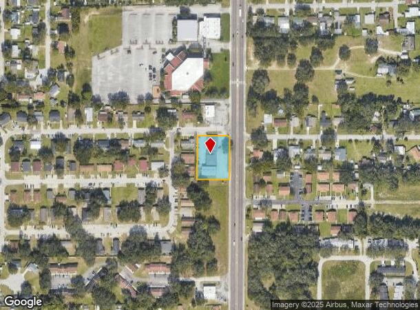 525 Berkley Rd, Auburndale, FL Parcel Map