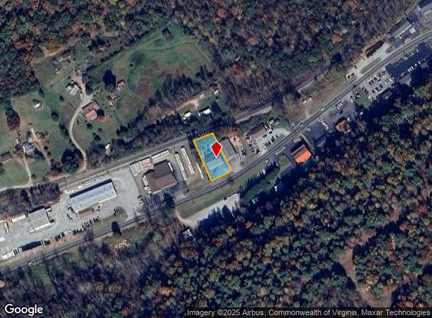 1710 Franklin St, Rocky Mount, VA Parcel Map