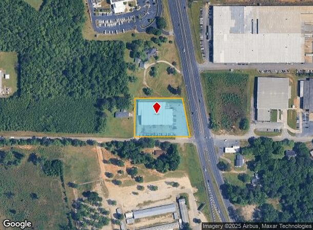 2405 Liberty Church Rd, Macon, GA Parcel Map