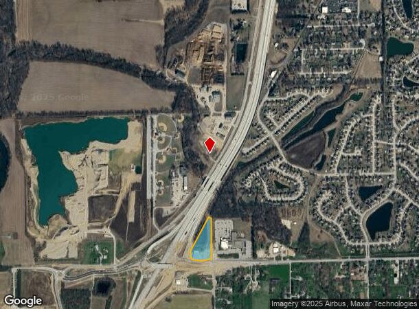  6100 W Smith Valley Rd, Greenwood, IN Parcel Map