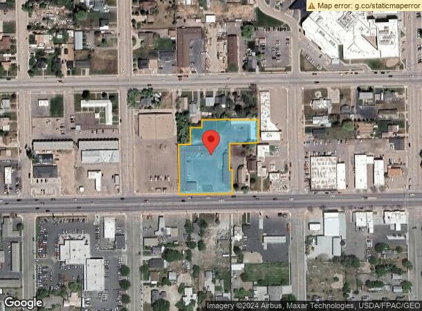  260 W Main St, Vernal, UT Parcel Map