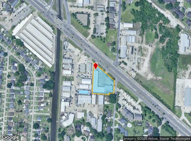  1620 Belle Chasse Hwy, Terrytown, LA Parcel Map