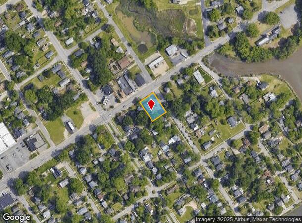 2612 Kecoughtan Rd, Hampton, VA Parcel Map