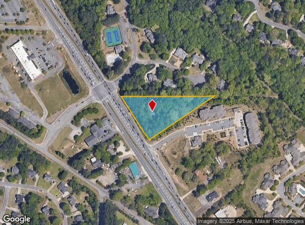 1495 Buford Hwy, Cumming, GA Parcel Map