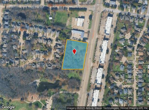 6412 S Cooper St, Arlington, TX Parcel Map