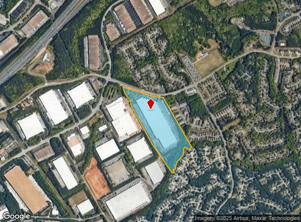 265 Old Peachtree Rd Nw, Suwanee, GA Parcel Map