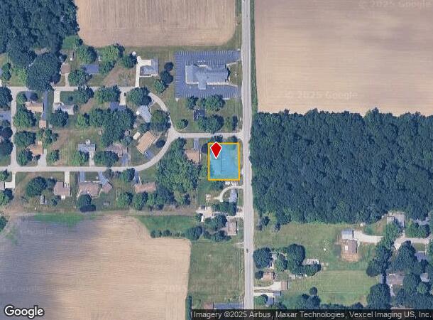 705 N Main St, Kouts, IN Parcel Map