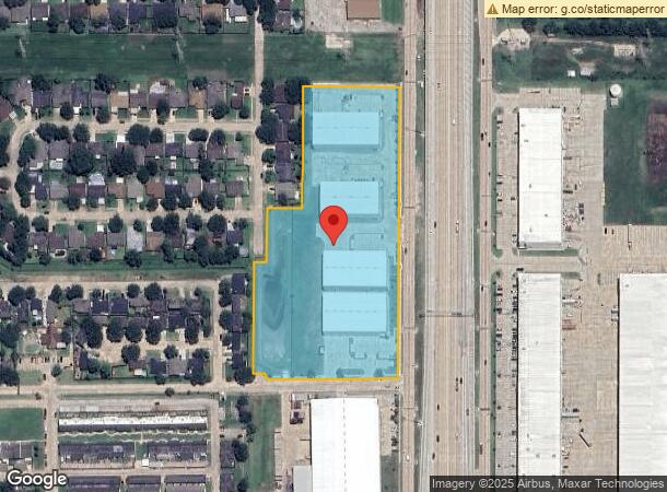  818 E Sam Houston Pkwy S, Pasadena, TX Parcel Map