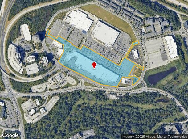  10200 Mill Run Cir, Owings Mills, MD Parcel Map