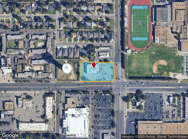 3402 50Th St, Lubbock, TX Parcel Map