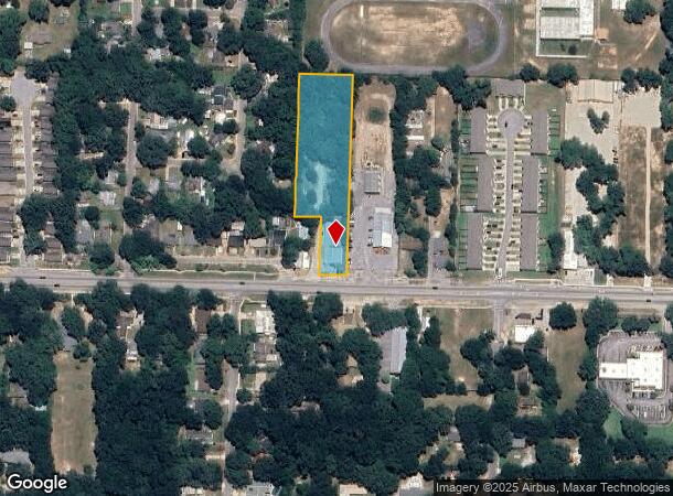 4618 Saufley Field Rd, Pensacola, FL Parcel Map
