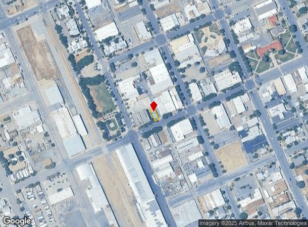  152 Honolulu St, Lindsay, CA Parcel Map