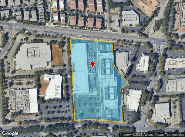  2001 Fortune Dr, San Jose, CA Parcel Map