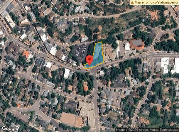  702 Manitou Ave, Manitou Springs, CO Parcel Map