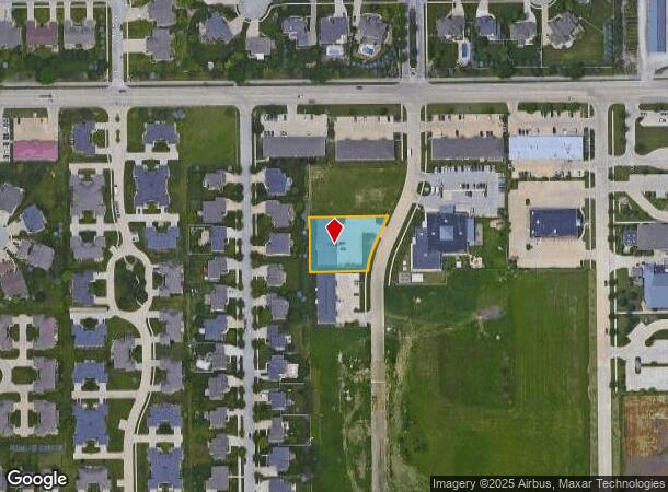  1414 Woodbine Rd, Bloomington, IL Parcel Map