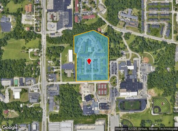  5200 Hornet Ave, Beech Grove, IN Parcel Map