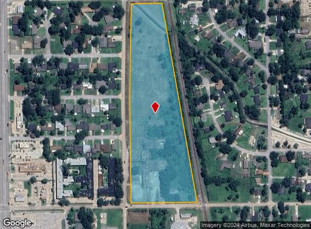  1704 14Th St, Orange, TX Parcel Map